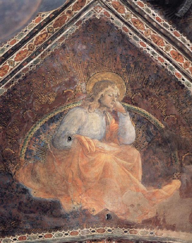Fra Filippo Lippi St Luke Prato,cathedral of Santo Stefano,choir chapel china oil painting image